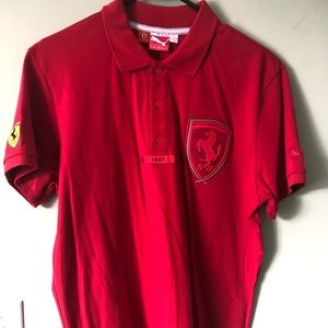Scuderia FERRARI POLO SHIRT. Exclusive and Rare!!
